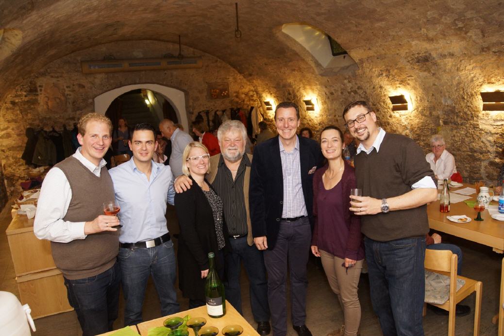 Die Fraktion der CSU/VM auf dem Federwei&szlig;erabend